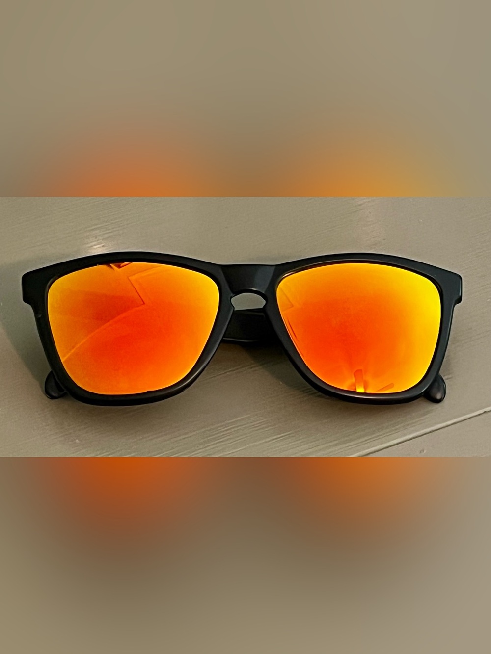 Vintage Oakley Frogskins Mirrored Sunglasses